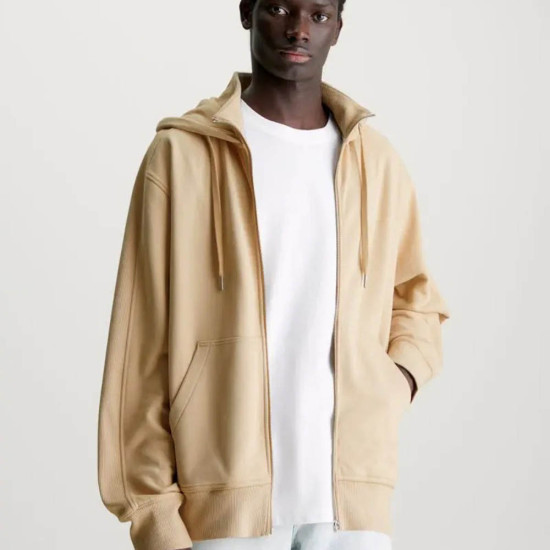 Calvin Klein Ανδρική ζακέτα Oversized Zip Hoodie